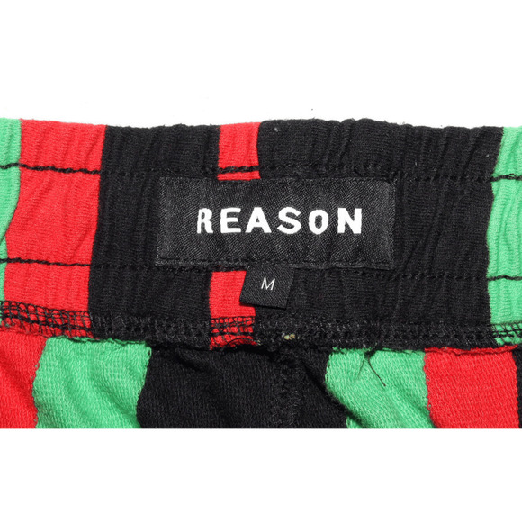 Reason Brand Colorful Men’s Cotton Shorts Size Medium - Picture 5 of 6